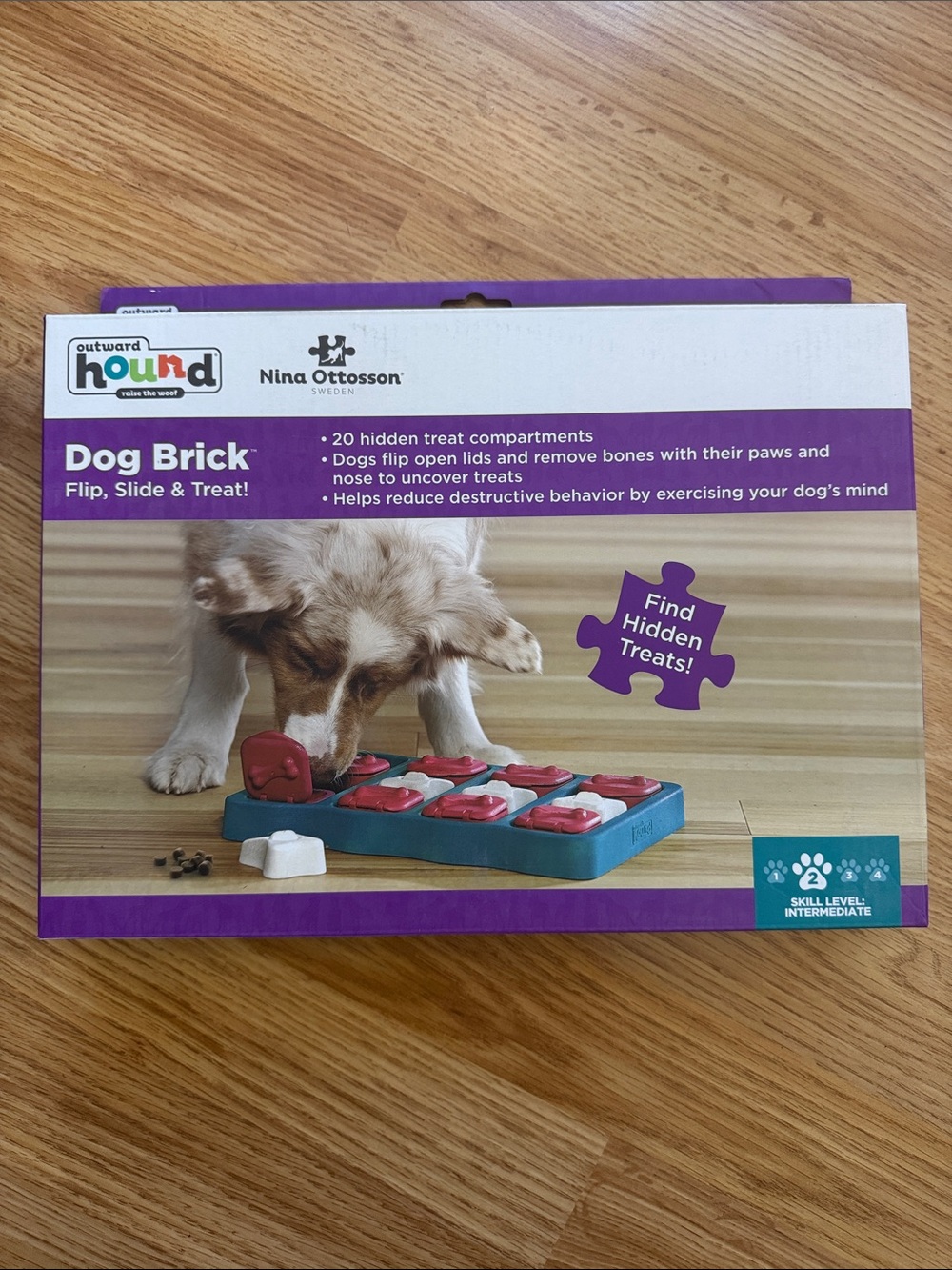 Outward Hound Dog Brick (Hidden Treat) Game 🐾